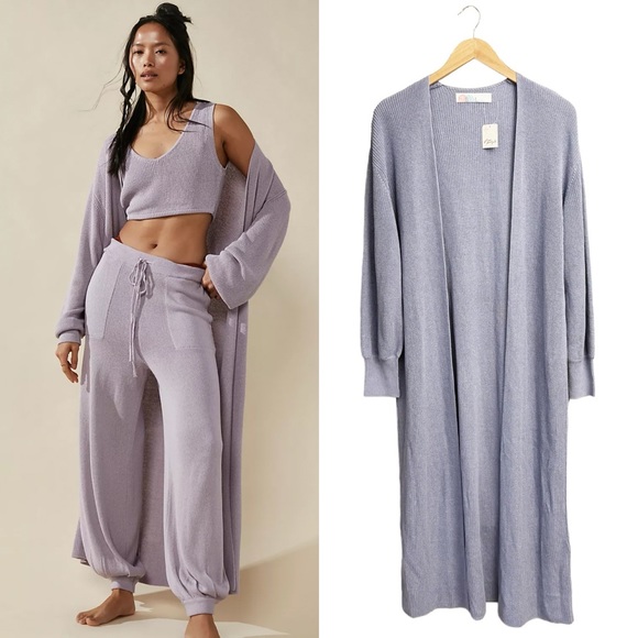 Free People Sweaters - NWT Free People Beach Open Front Duster Cardigan